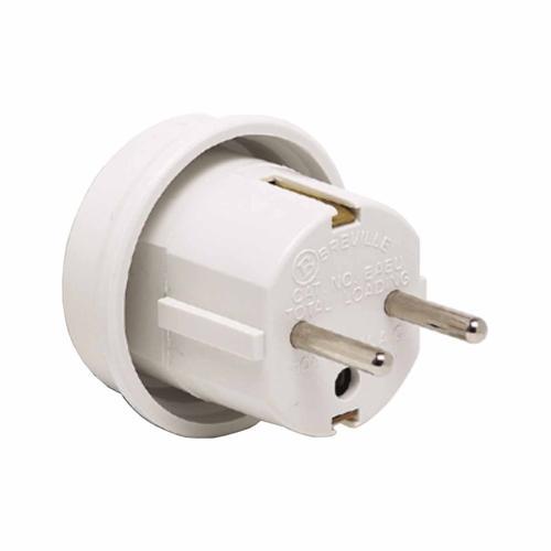 HPM EUR Travel Adaptor 240 Volt White