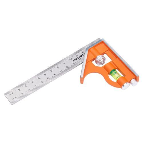 Bahco Sliding Combination Square With Metal Scriber CS150
