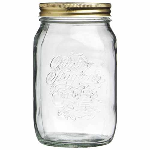 Bormioli Rocco Quattro Stagioni Preserving Jar 1L Clear