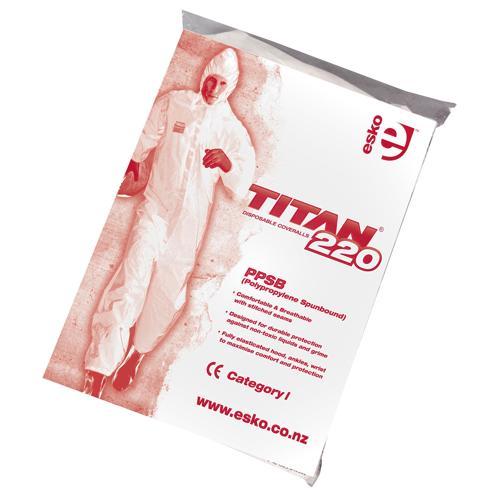 Coverall Disposable Titan 220 2XL