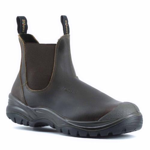 BOOT SAFETY GENOA BROWN Size 11
