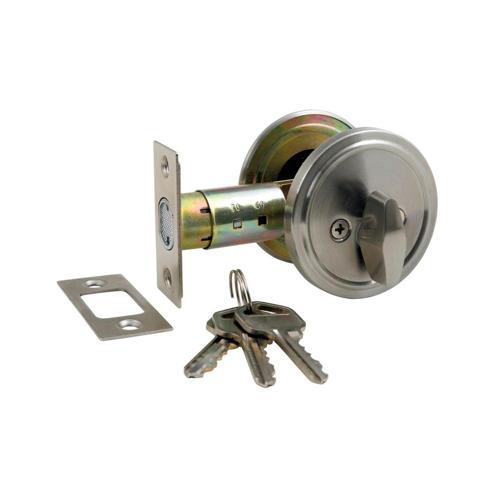 Windsor Key/Turn Deadbolt Stainless Steel