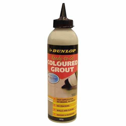 Dunlop Ready-To-Go Coloured Grout 800g Slate Grey