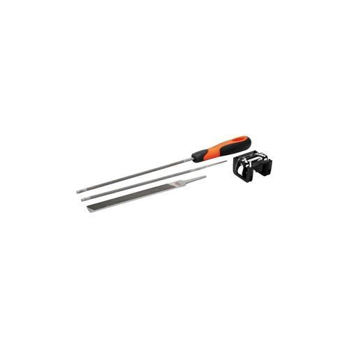 Bahco Chainsaw Sharpening Kit 4.0mm Grey Orange And Black