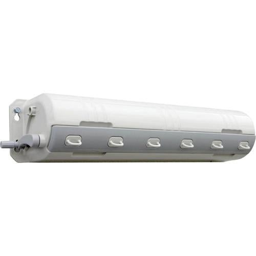 Devon Retractable Clothesline 6 Line Off-White