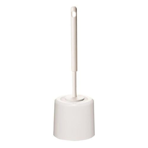 Raven Round Toilet Brush & Tidy Set Medium White