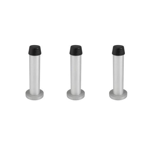 Windsor Skirting Mount Doorstop 85mm Satin Anodised