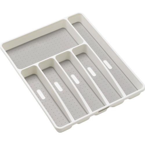 Cutlery Tray 6 Compartments 40 X 33 X 4.5cm White