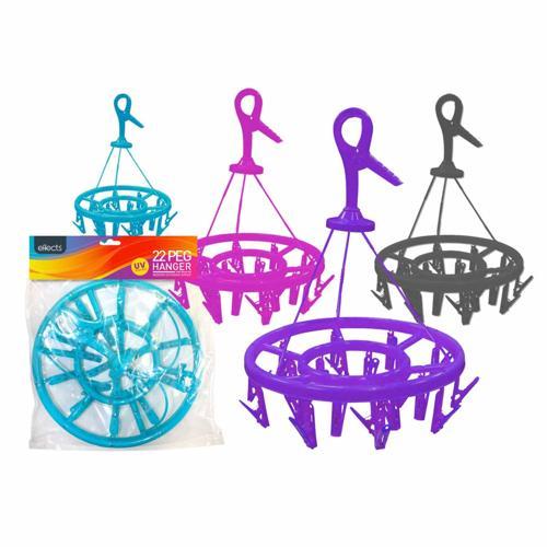 Effects Round Peg Hanger 330m 320mm 45mm Assorted Colours