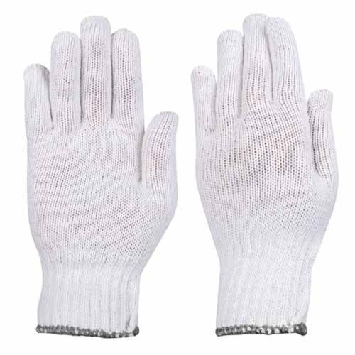 Omni Gloves Polycotton Medium White