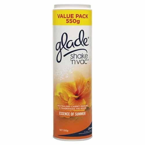 Glade Shake N Vac 550mL White Powder