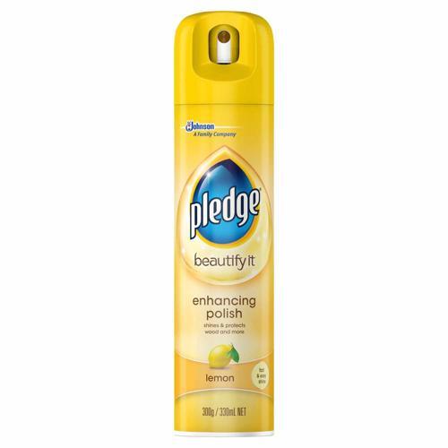 Pledge Furniture Polish Lemon Aerosol 330mL