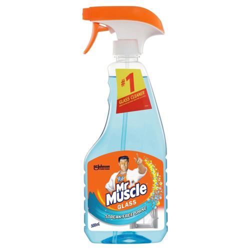 Mr Muscle Glass Cleaner 500mL Blue