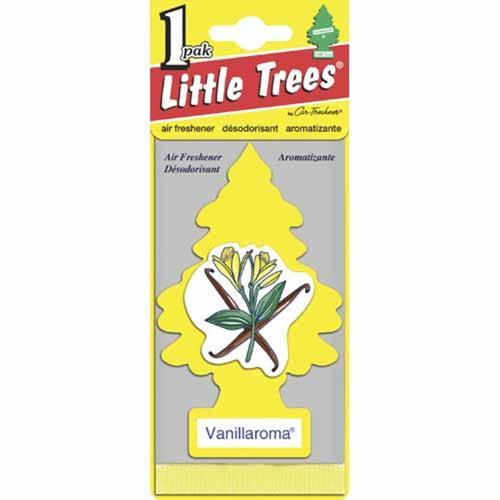 Little Trees Air Freshener Vanilla Aroma Each Yellow