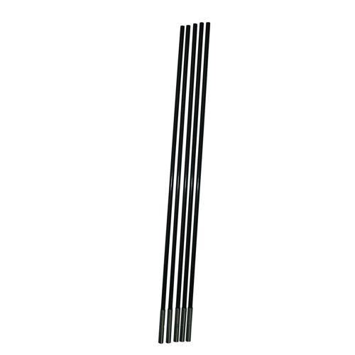 Kiwi Camping Fibreglass Tent Pole Kit 7.9mm L 680mm 7.9mm Pack of 5 Black