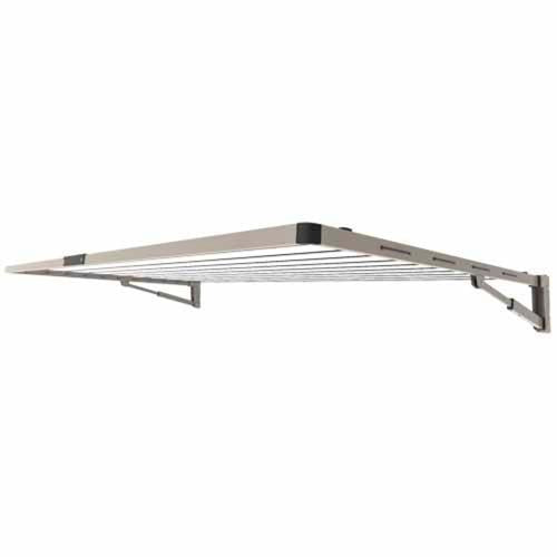 Hills Everyday Folding Clothesline Single Frame 21m Stone