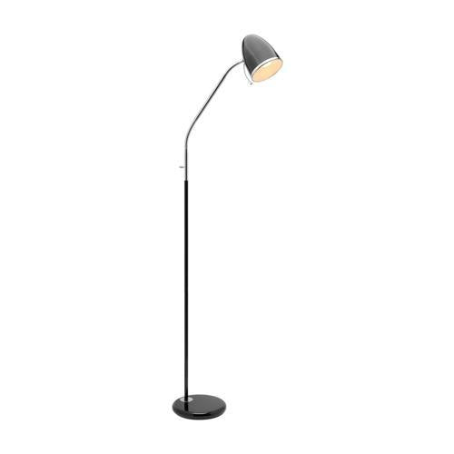 Mercator Sara 1 Light Floor Lamp E27 28 Watt Black