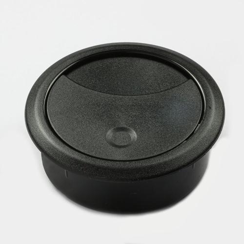Hafele Cable Port Connector 60mm Black