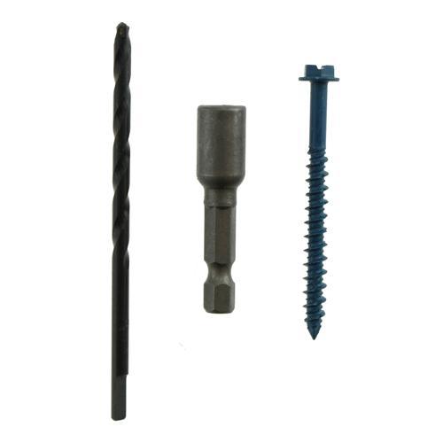 Cobra Concrete Screws Hex Head Pack of 25 4.5mm X 57mm