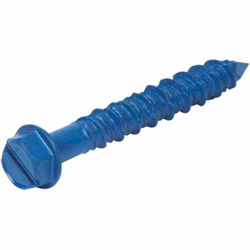 Cobra Concrete Screws Hex Head 25 Pack 6mm X 45mm Pack of 25