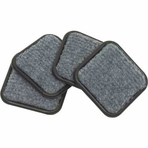 Soft Touch Castor Cups 45mm Brown Pack of 4 4292395N