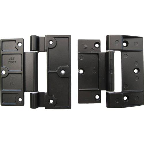 Alu Parts Door Hinge 90mm Black D1106