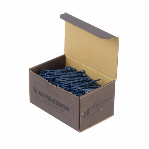 Lumberlok Blue Screw 10g X 80mm Pack of 250 Blue
