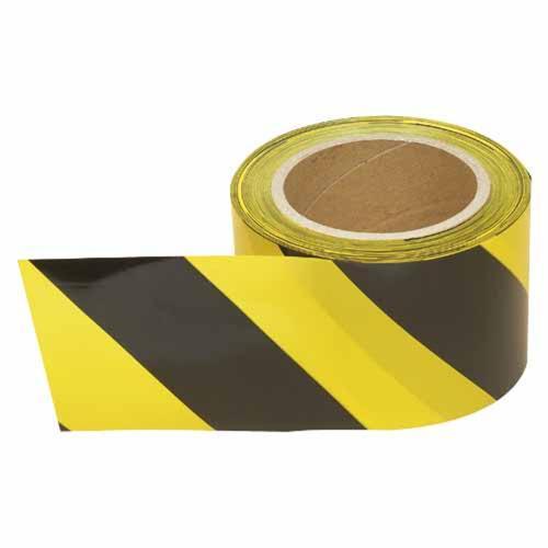 Mr Safety Barrier Tape 75mm X 100m Yellow/Black