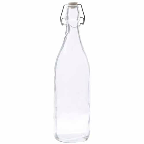 Kates Kitchen Round Glass Bottle 600mL
