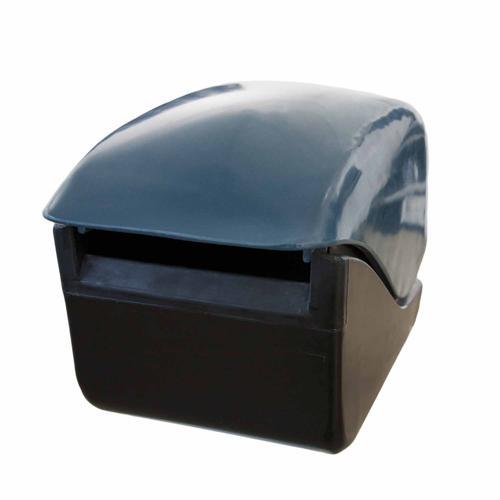 Stallion Durable Letterbox 332mm 280mm 446mm Black/Mountain Blue