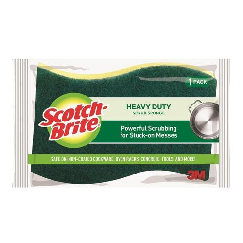 Scotch Brite Heavy Duty Scrub Sponge 425 1 Pack