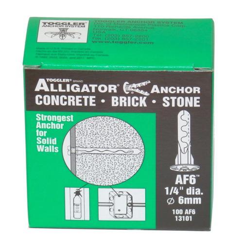 Toggler Wall Anchor 6mm Off-White Pack of 100