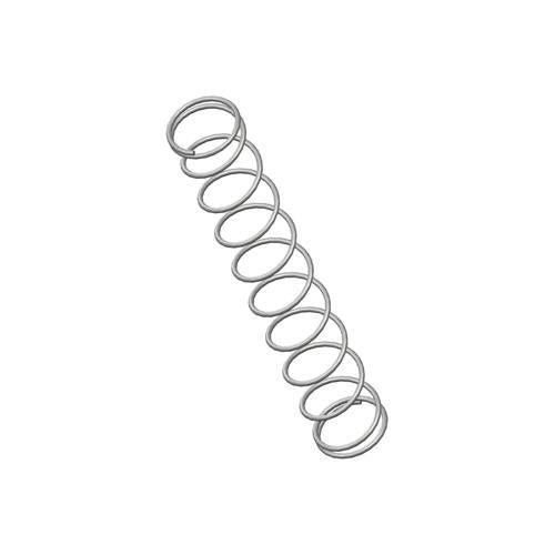 Century Compression Spring 3.96mm X 25.40mm X 0.28mm Zinc Plated Pack of 2