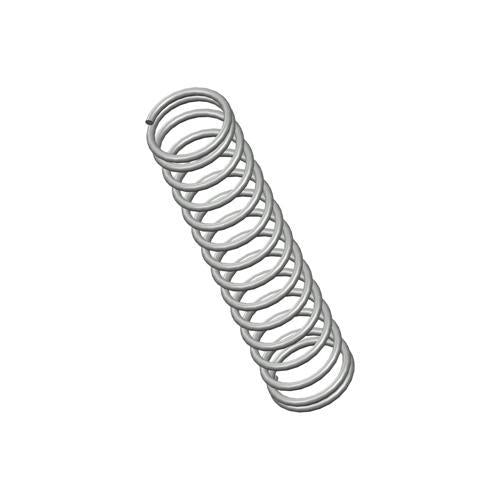 Century Compression Spring 22.23mm X 101.60mm X 2.03mm Zinc Plated