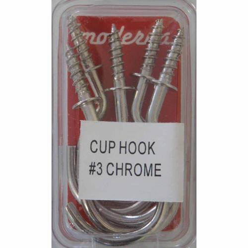 Moderna Cup Hook L: 38mm 20mm Pack of 5 CUP3C