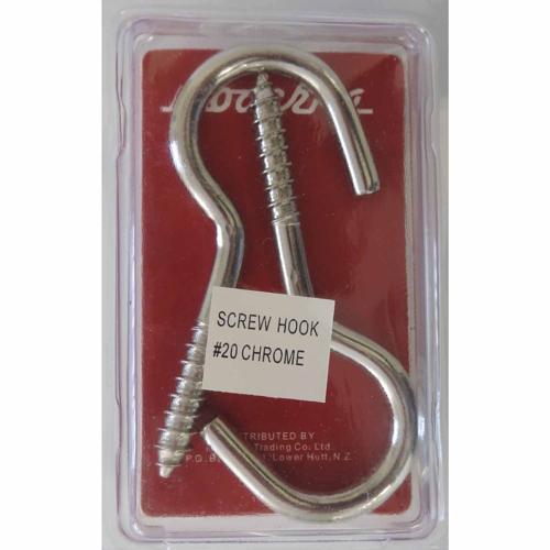 Moderna Screw Hook L: 100mm. 50mm Pack of 2