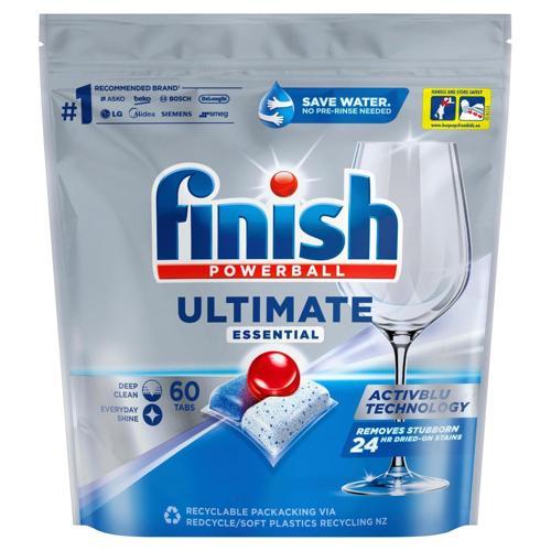Finish Ultimate Essential Dishwashing Tablets 60 Pack