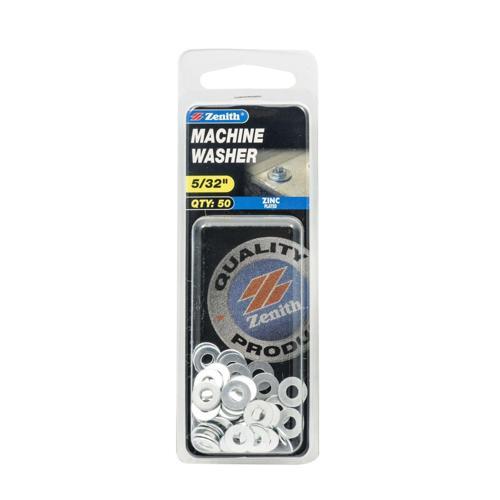 Zenith Machine Washer 5/32 Inch Zinc Plated Pack of 50