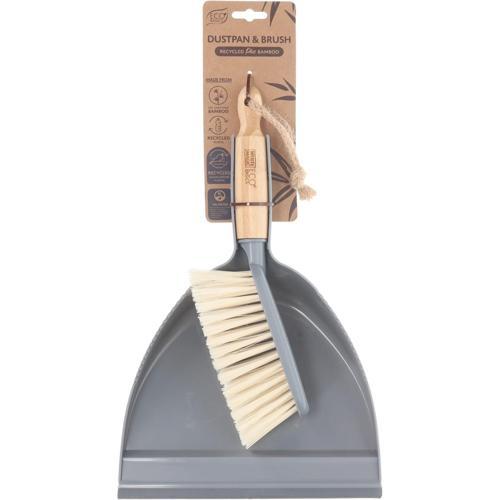 White Magic Eco Basics Basic Dustpan And Brush Set Dustpan: 22 X 32cm Brush: 7 X