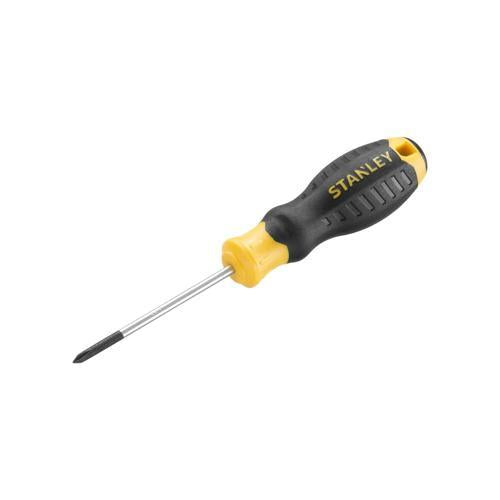 Stanley Cushion Slotted Screwdriver #0 X 60mm