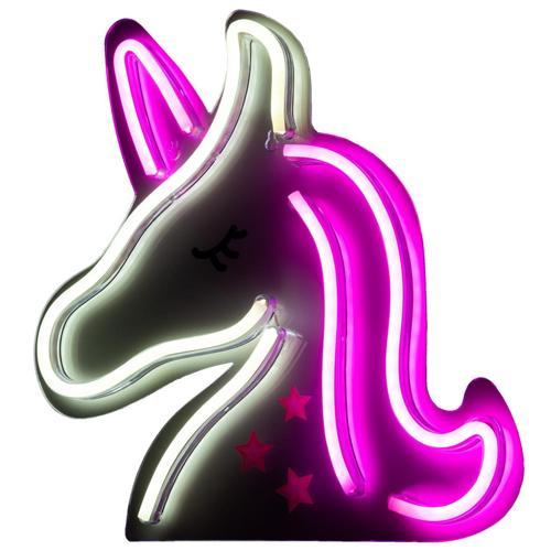 Mercator Unicorn Neon Night Light