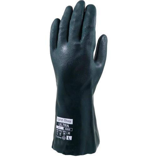 Lynn River Double Dipped 350 Chemical Resistant Gloves Large Green