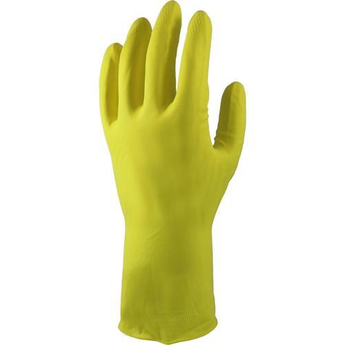 Lynn River Yellow Flocklined Household Rubber Glove Medium Yellow