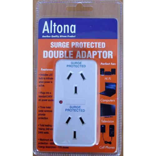 Altona Double Adaptor White