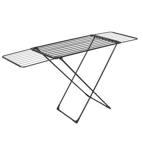 Nouveau Extendable Clothes Airer 18 M Black