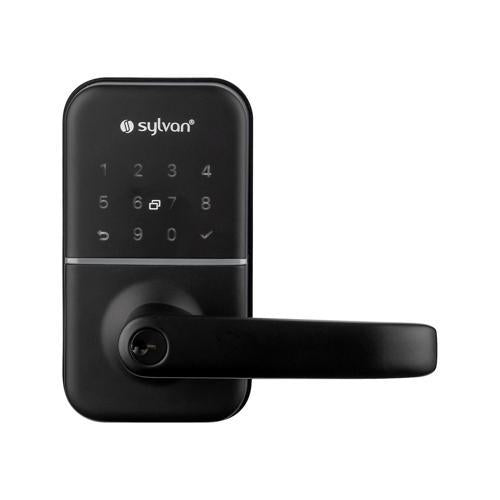 Sylvan Electronic Smart Lever Handle Black Finish