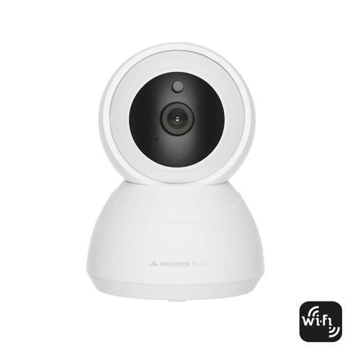 Mercator Ikuu WiFi Pan And Tilt Security Camera 110mm 80mm White
