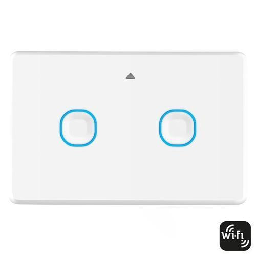 Mercator Ikuu Smart WiFi Twin Switch 2500 Watt White