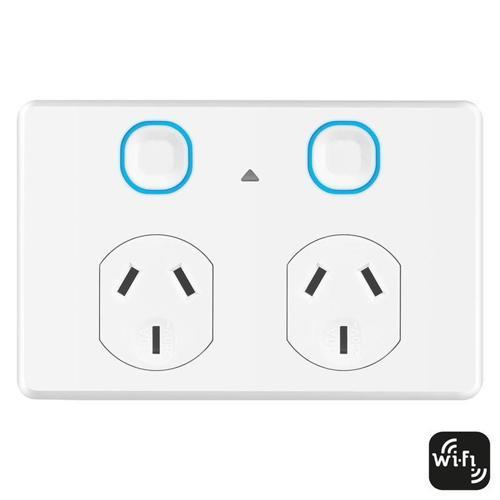 Mercator Ikuu Smart WiFi Double Power Point 2500 Watt White