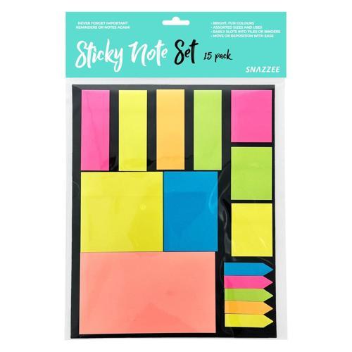 Snazzee Sticky Note Set